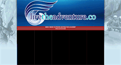Desktop Screenshot of livetheadventure.co